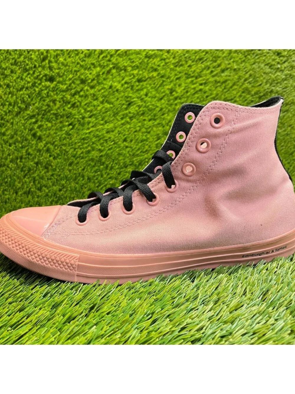 Converse Chuck Taylor All Star Hi x OPI Mens Size 9 Pink Athletic Shoes Sneakers